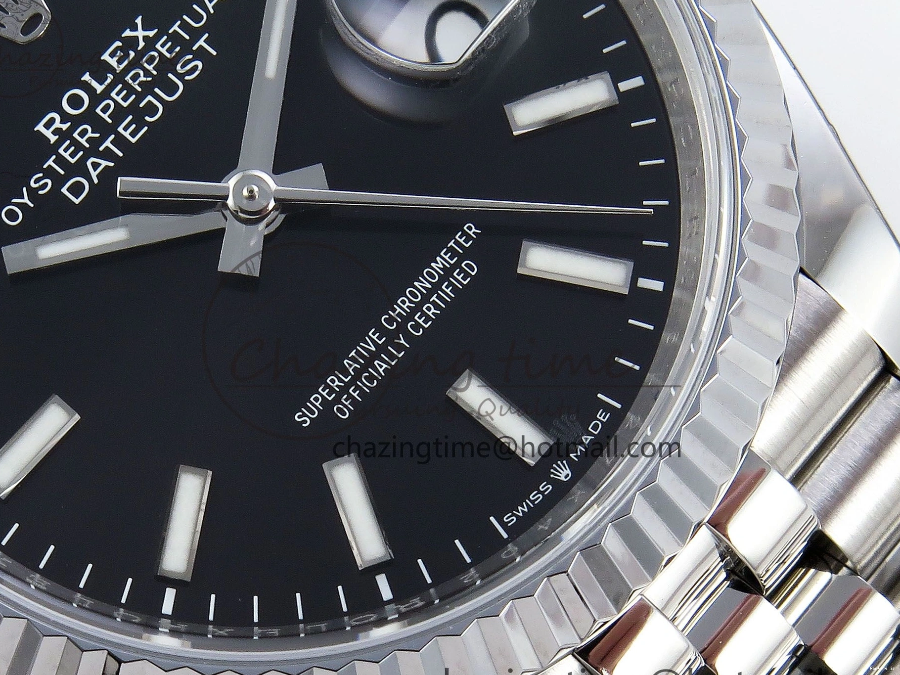 0101 Datejust 36mm 126234 904L Steel HGF 1:1 Best Edition Black Dial on SS Bracelet VR Sophisticated 1483